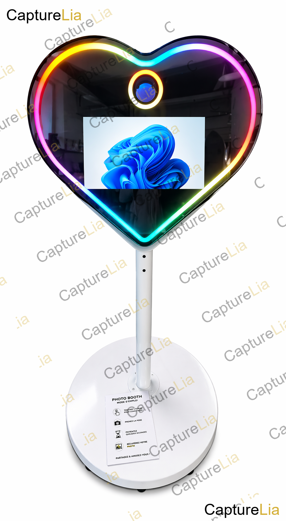 PhotoBooth miroir - Vue principale